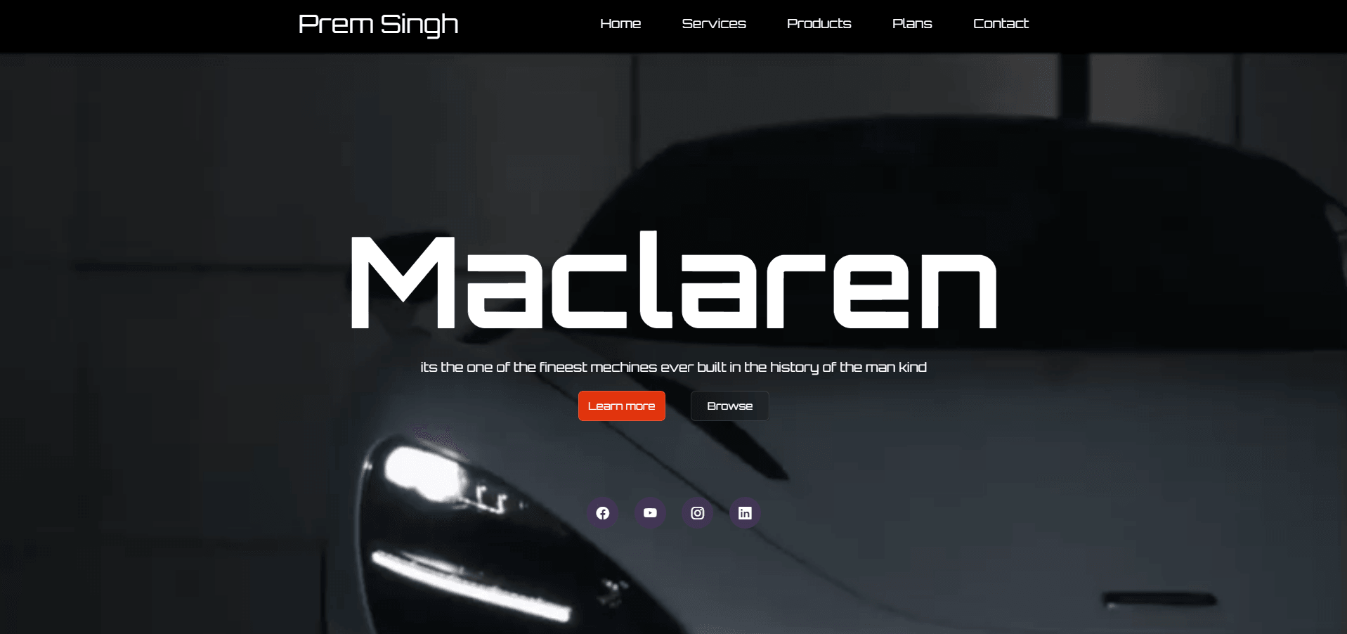 Theme Webpage