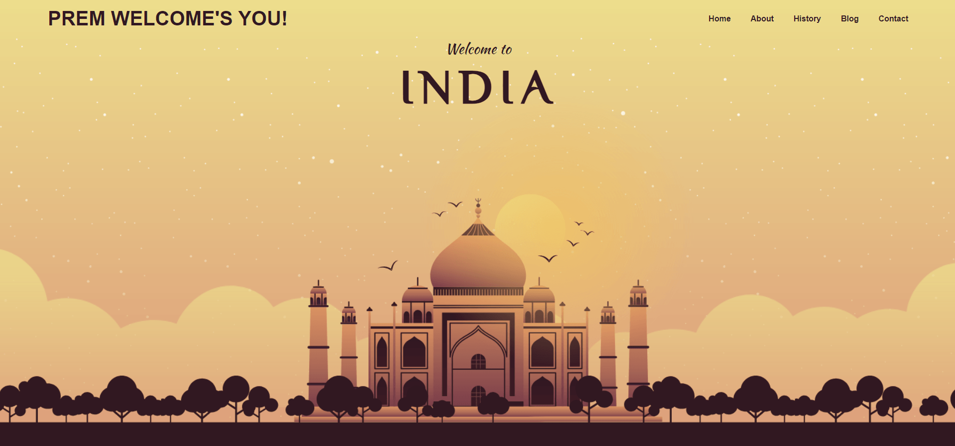 Welcome Website